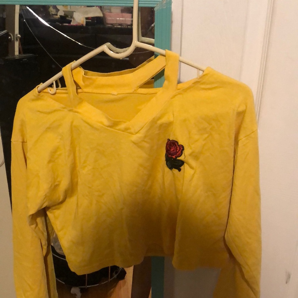 Crop Top Long Sleeve